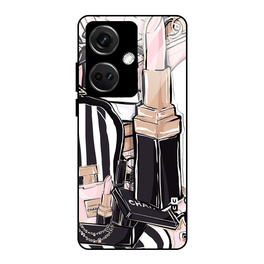 Class Girl Design Glass Back Case for OnePlus Nord CE 3 5G