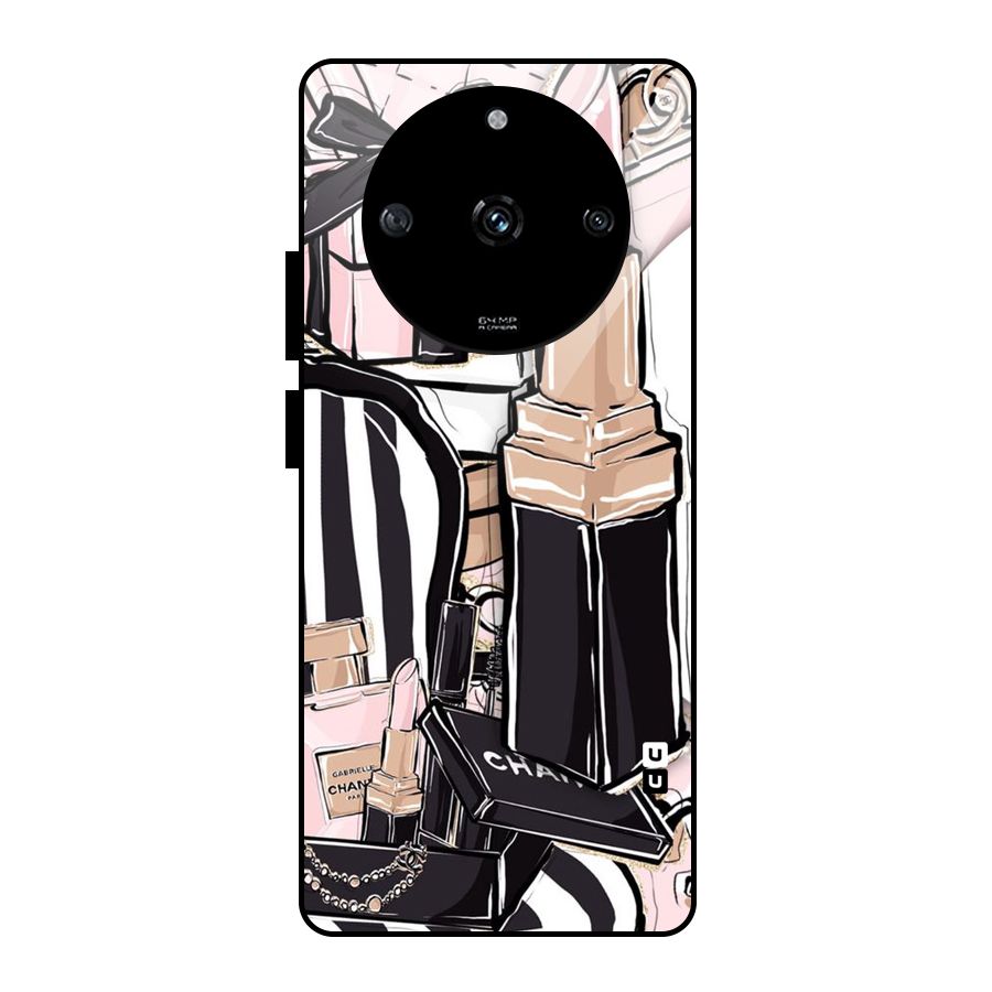 Class Girl Design Glass Back Case for Realme Narzo 60 5G
