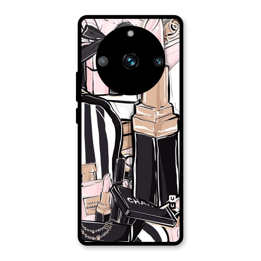 Class Girl Design Glass Back Case for Realme Narzo 60 Pro
