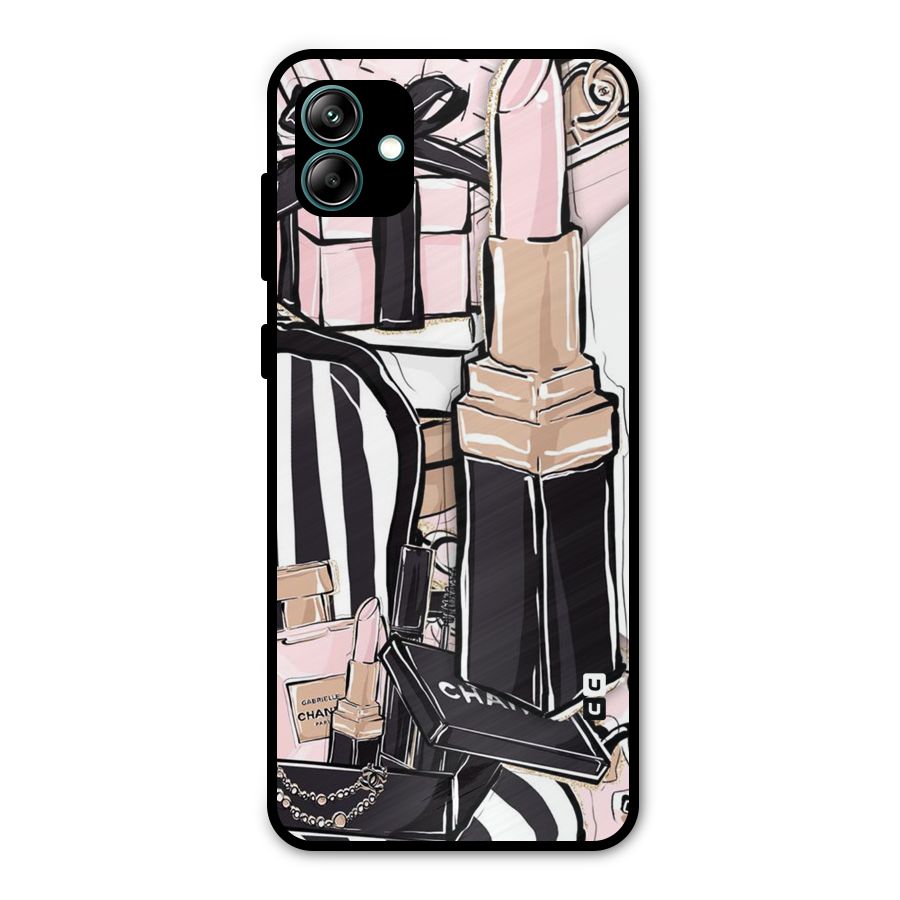 Class Girl Design Metal Back Case for Galaxy A04