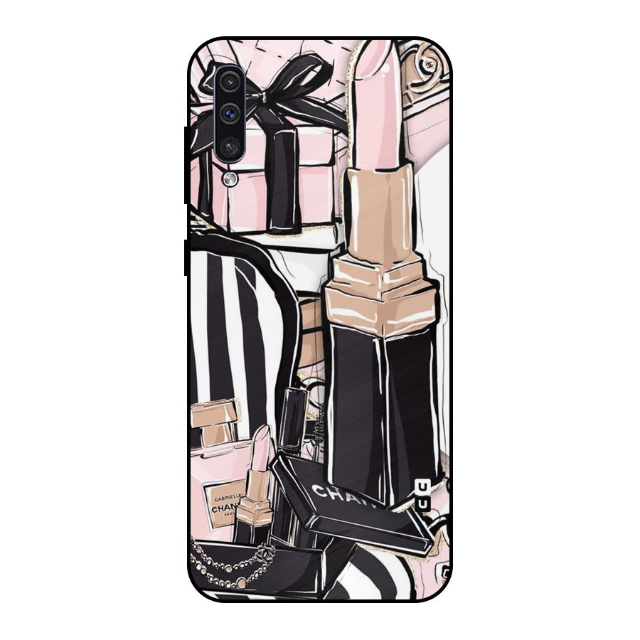 Class Girl Design Metal Back Case for Galaxy A50s