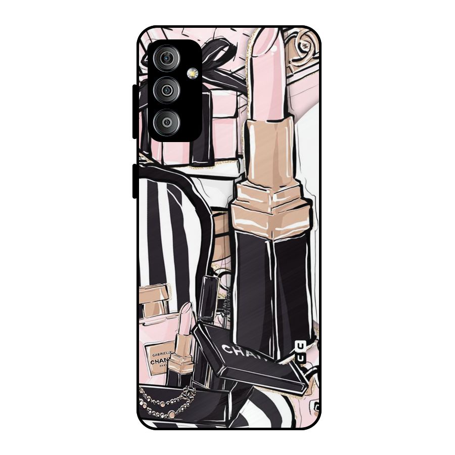 Class Girl Design Metal Back Case for Galaxy F23