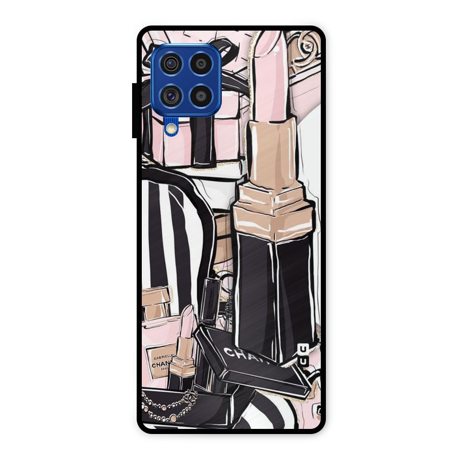 Class Girl Design Metal Back Case for Galaxy F62