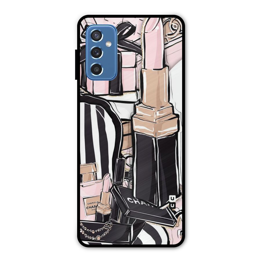 Class Girl Design Metal Back Case for Galaxy M52 5G