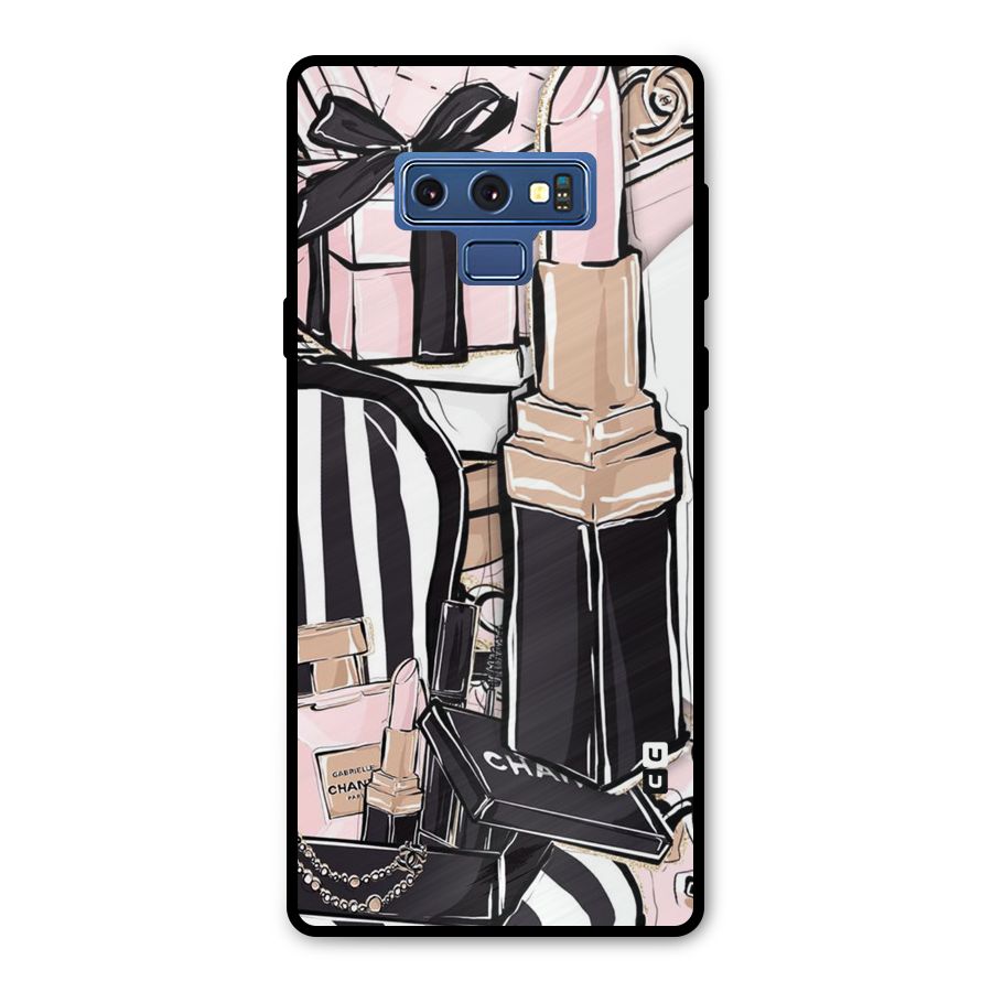 Class Girl Design Metal Back Case for Galaxy Note 9