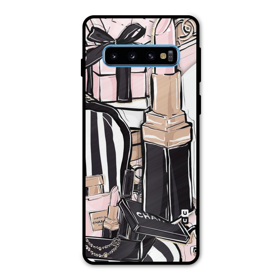 Class Girl Design Metal Back Case for Galaxy S10