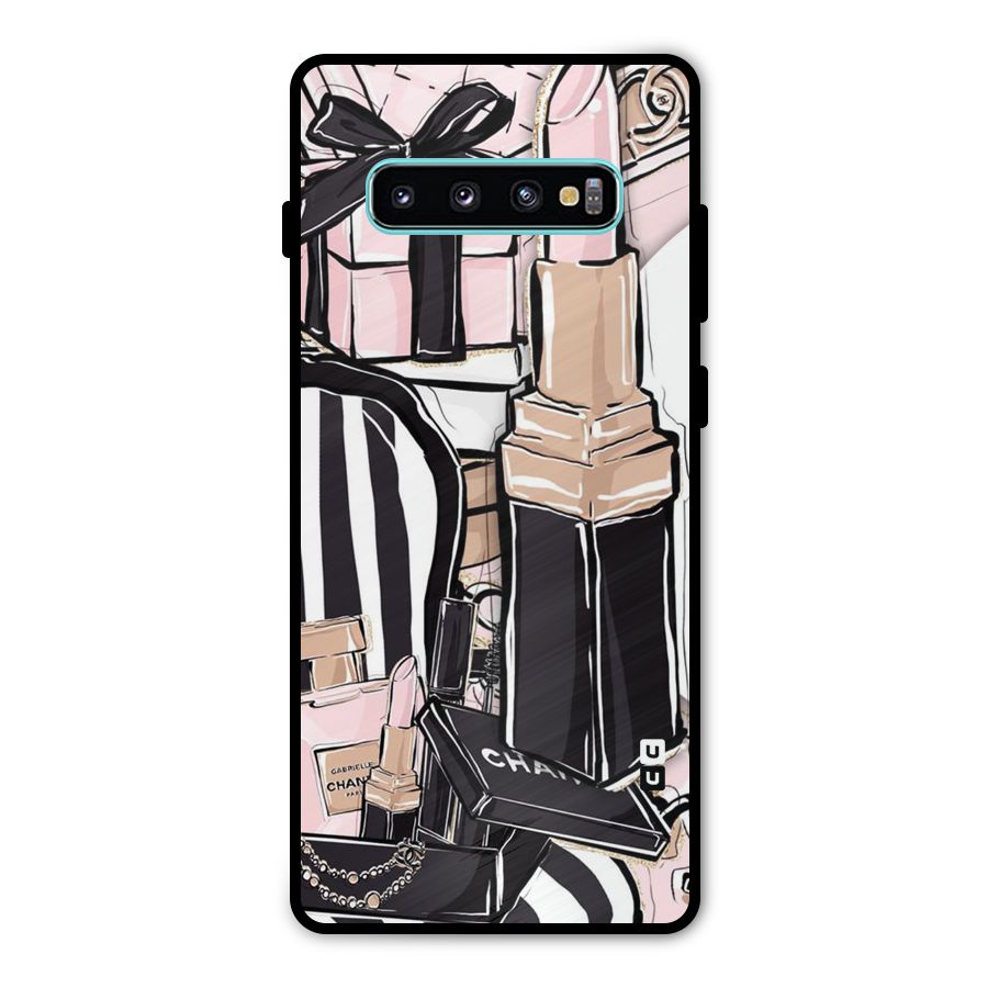 Class Girl Design Metal Back Case for Galaxy S10 Plus