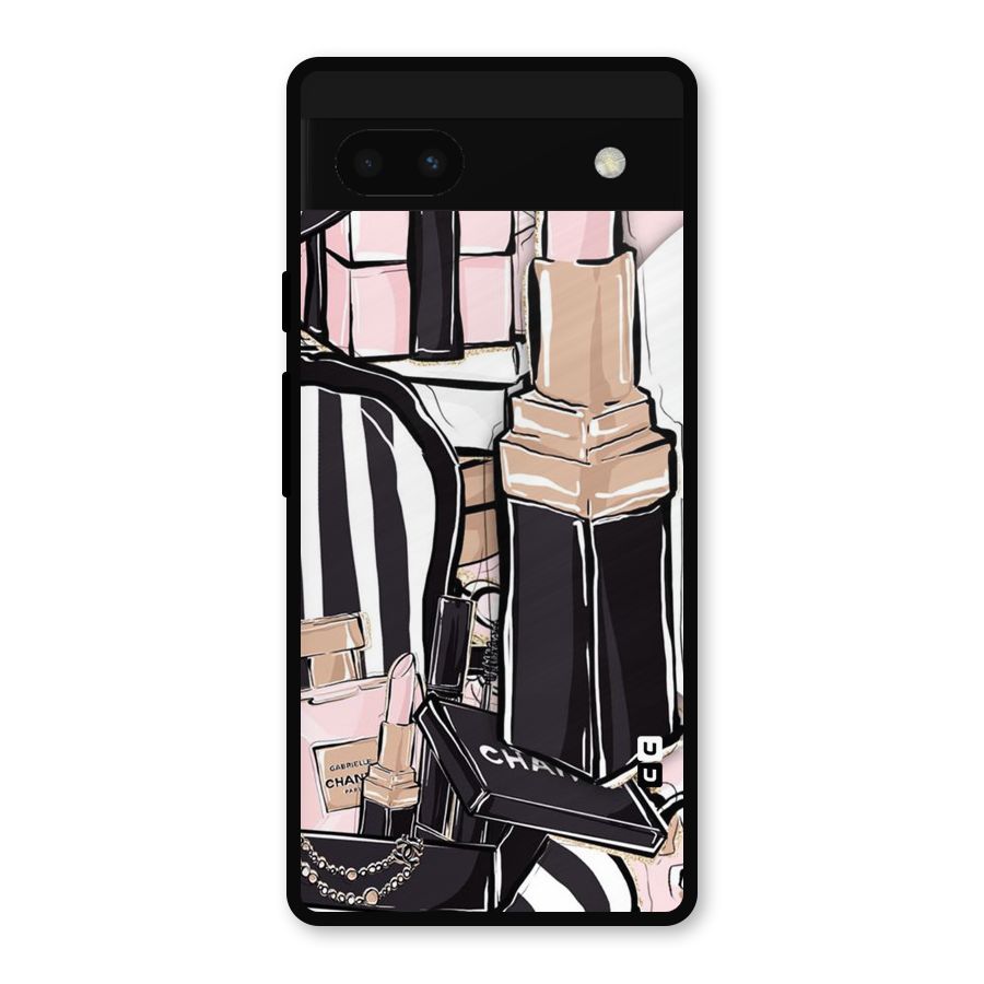 Class Girl Design Metal Back Case for Google Pixel 6a