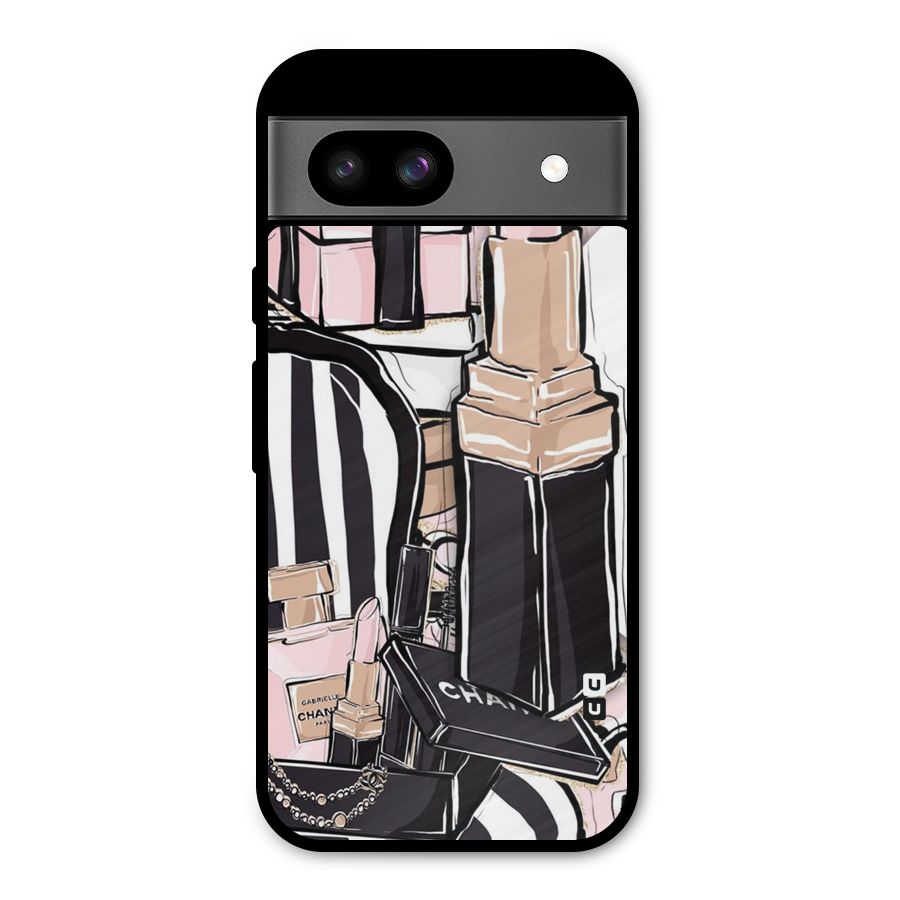 Class Girl Design Metal Back Case for Google Pixel 8a