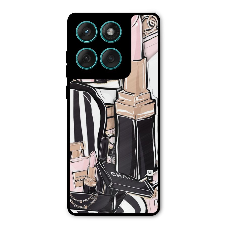 Class Girl Design Metal Back Case for Motorola Edge 60