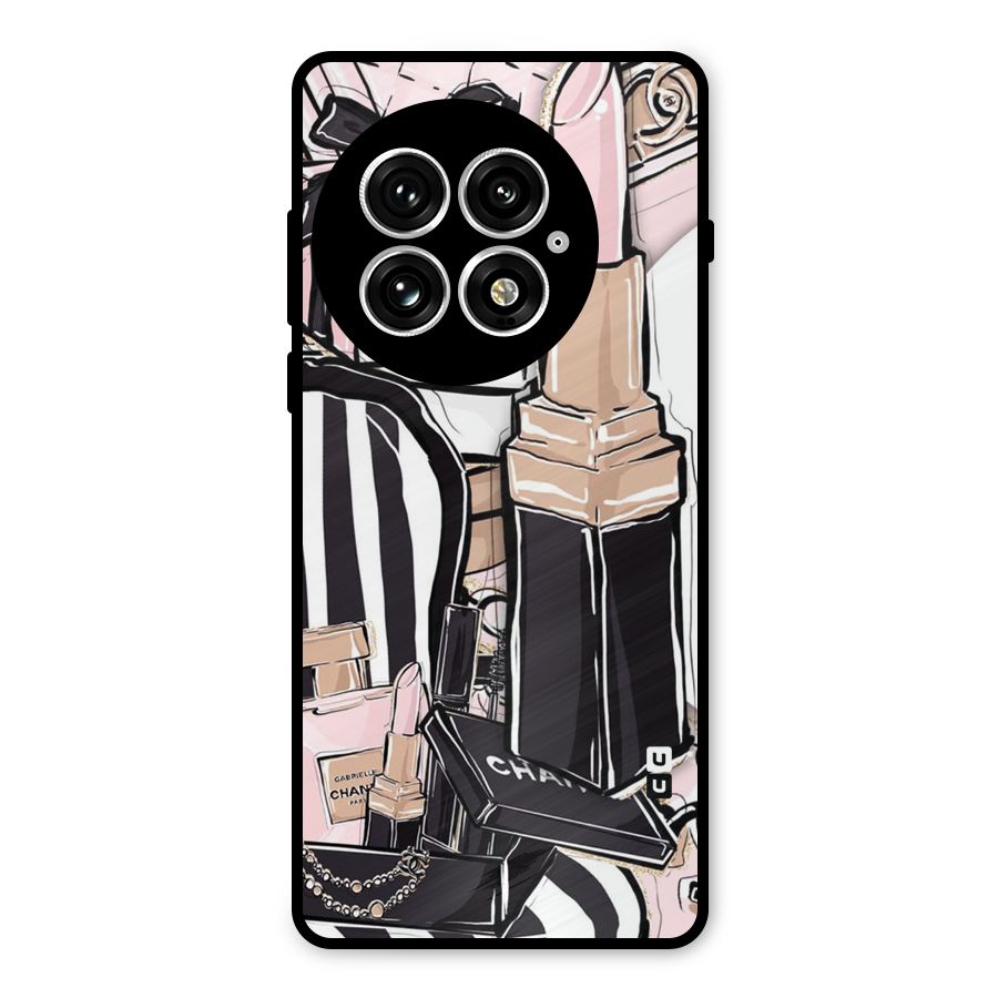 Class Girl Design Metal Back Case for OnePlus 13