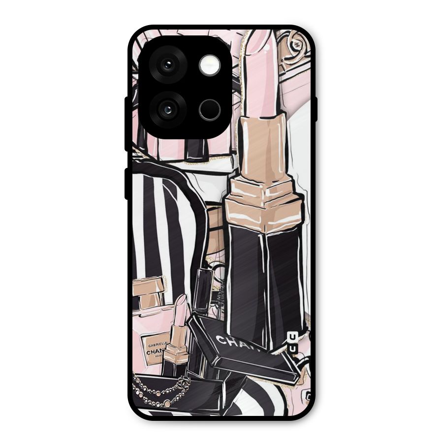 Class Girl Design Metal Back Case for OnePlus 13s