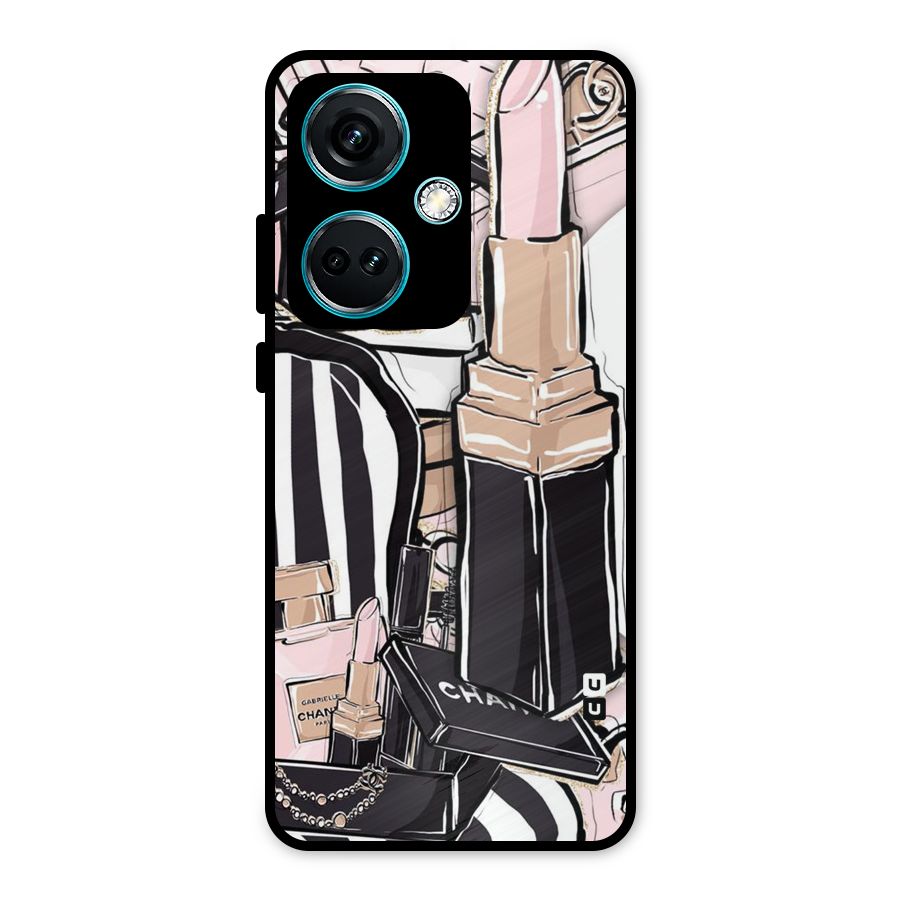 Class Girl Design Metal Back Case for OnePlus Nord CE 3 5G