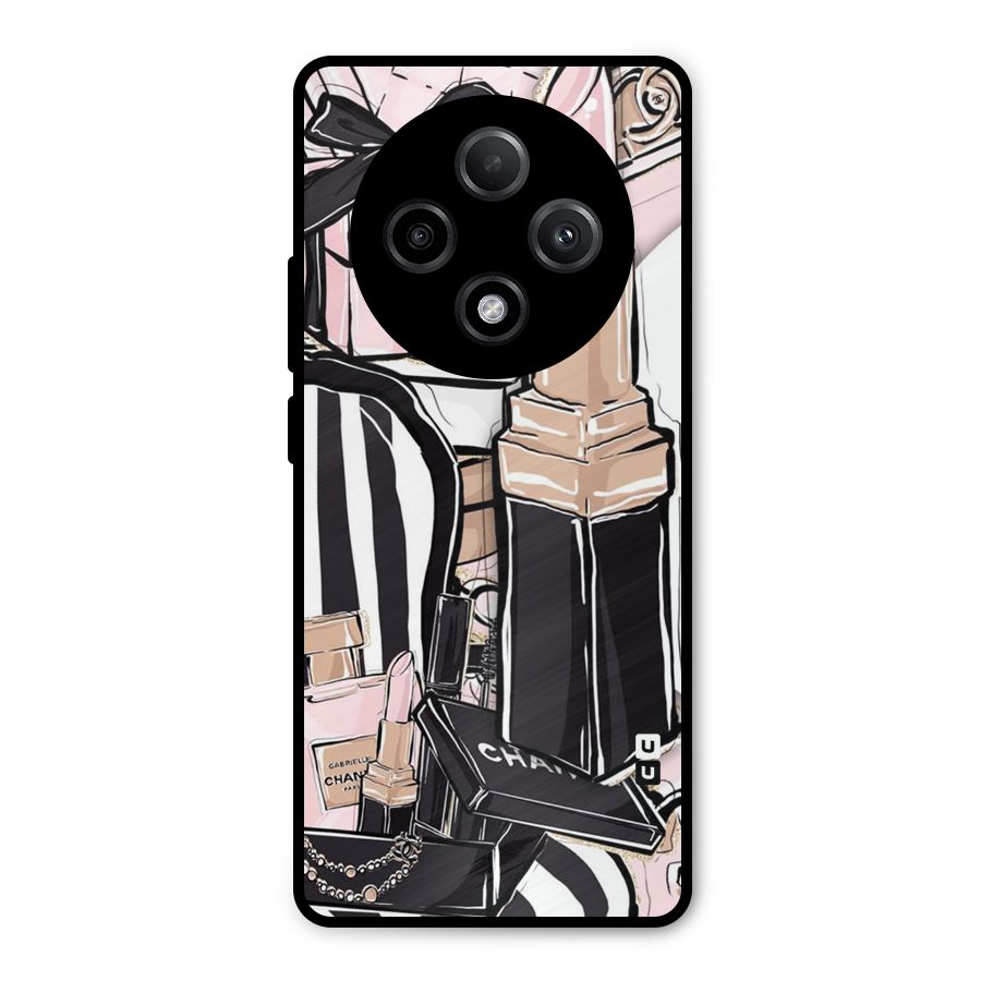 Class Girl Design Metal Back Case for Oppo F27 Pro Plus