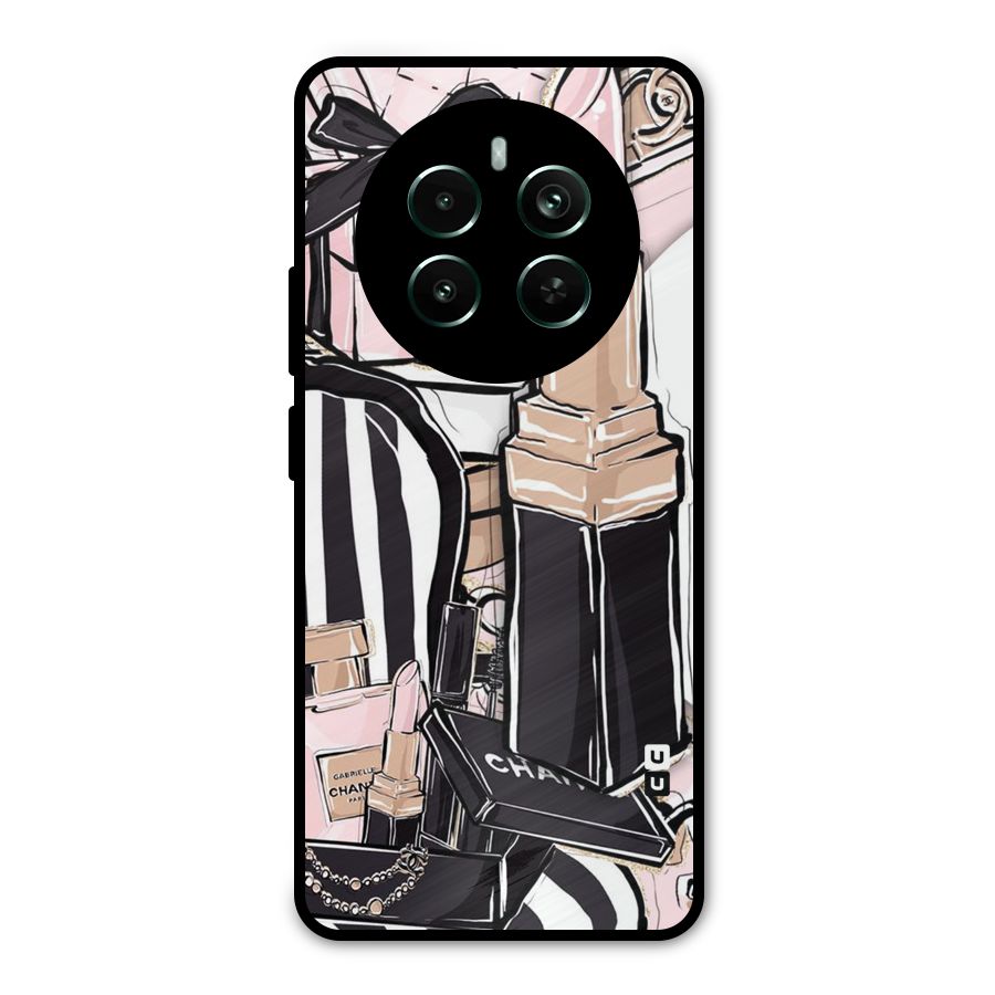 Class Girl Design Metal Back Case for Realme 12 Pro Plus