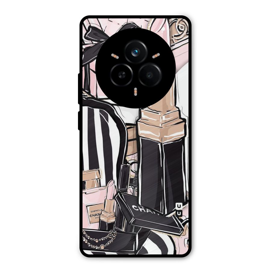Class Girl Design Metal Back Case for Realme 14 Pro Plus