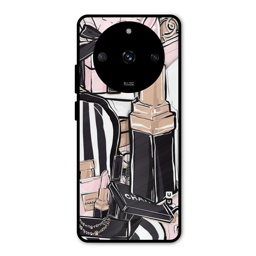 Class Girl Design Metal Back Case for Realme Narzo 60 5G