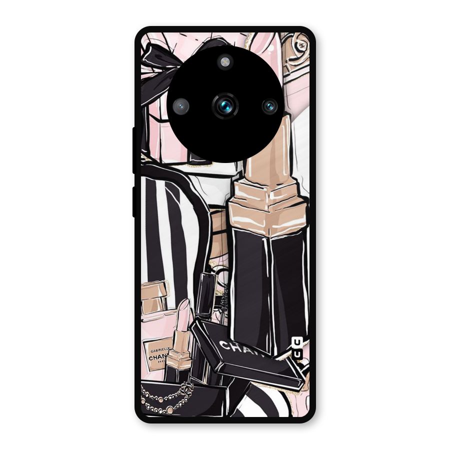 Class Girl Design Metal Back Case for Realme Narzo 60 Pro