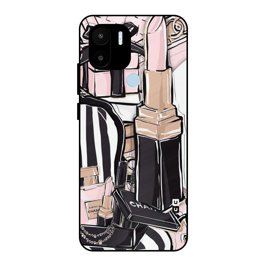 Class Girl Design Metal Back Case for Redmi A1+