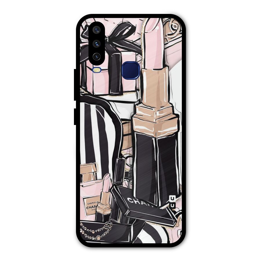 Class Girl Design Metal Back Case for Vivo U10