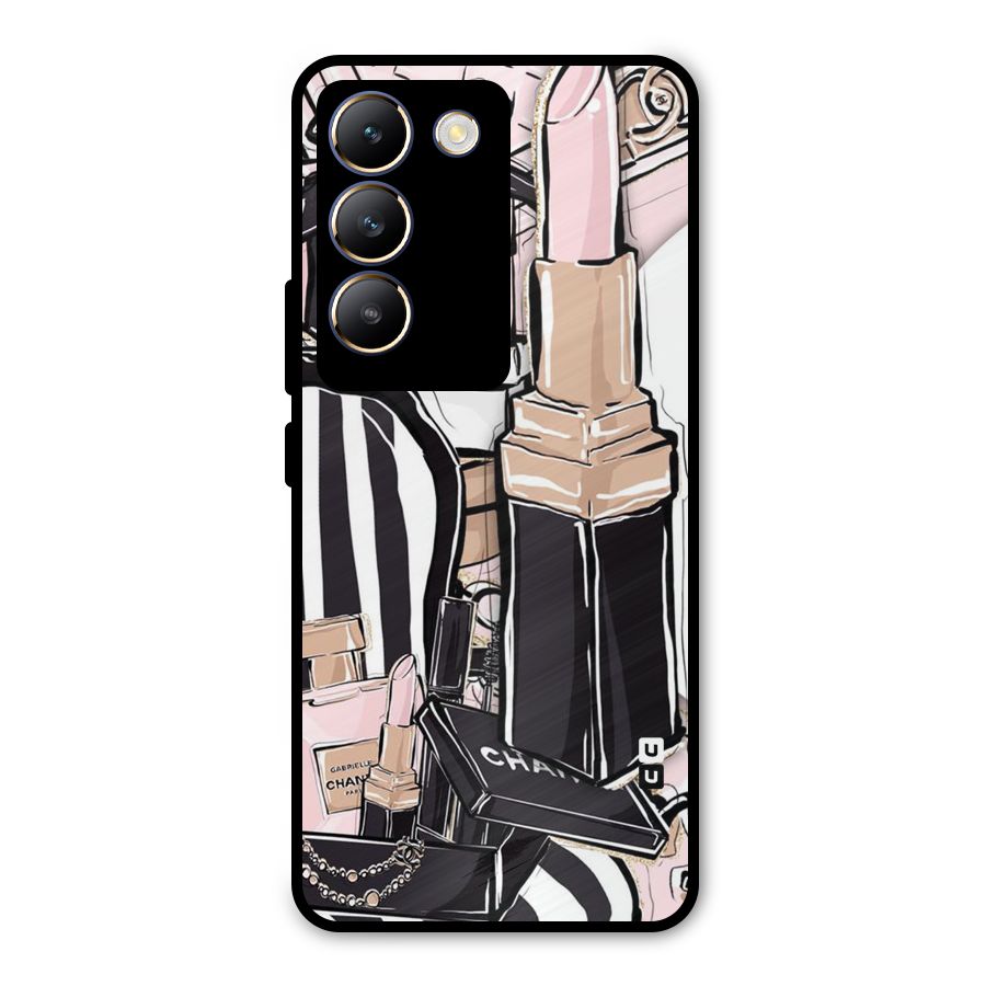 Class Girl Design Metal Back Case for Vivo Y200e