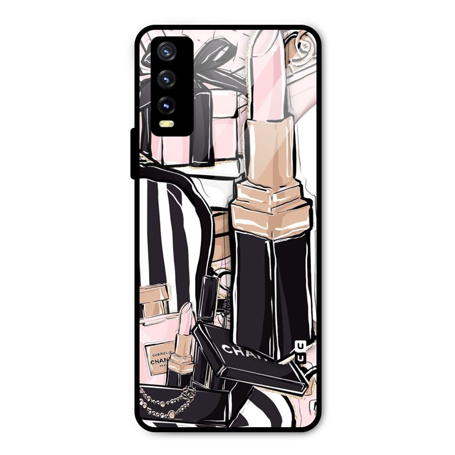 Class Girl Design Metal Back Case for Vivo Y20i