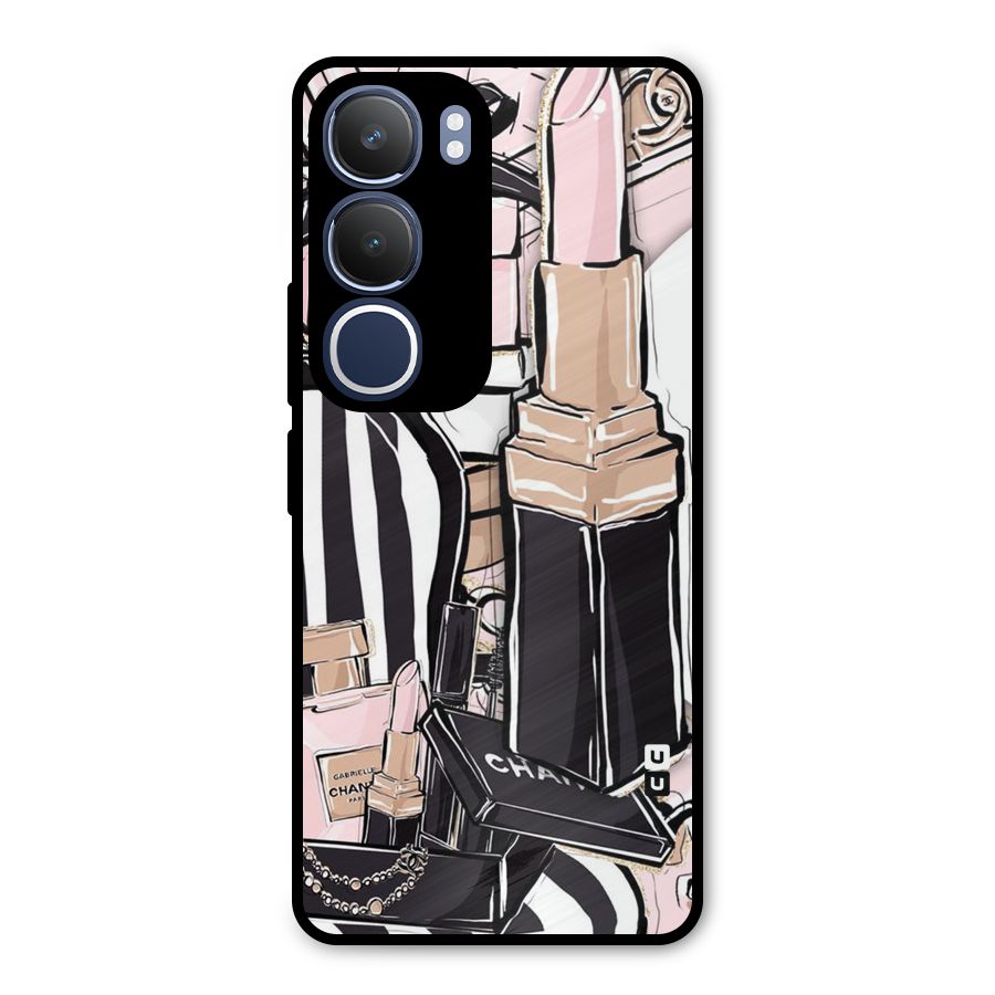 Class Girl Design Metal Back Case for Vivo Y29