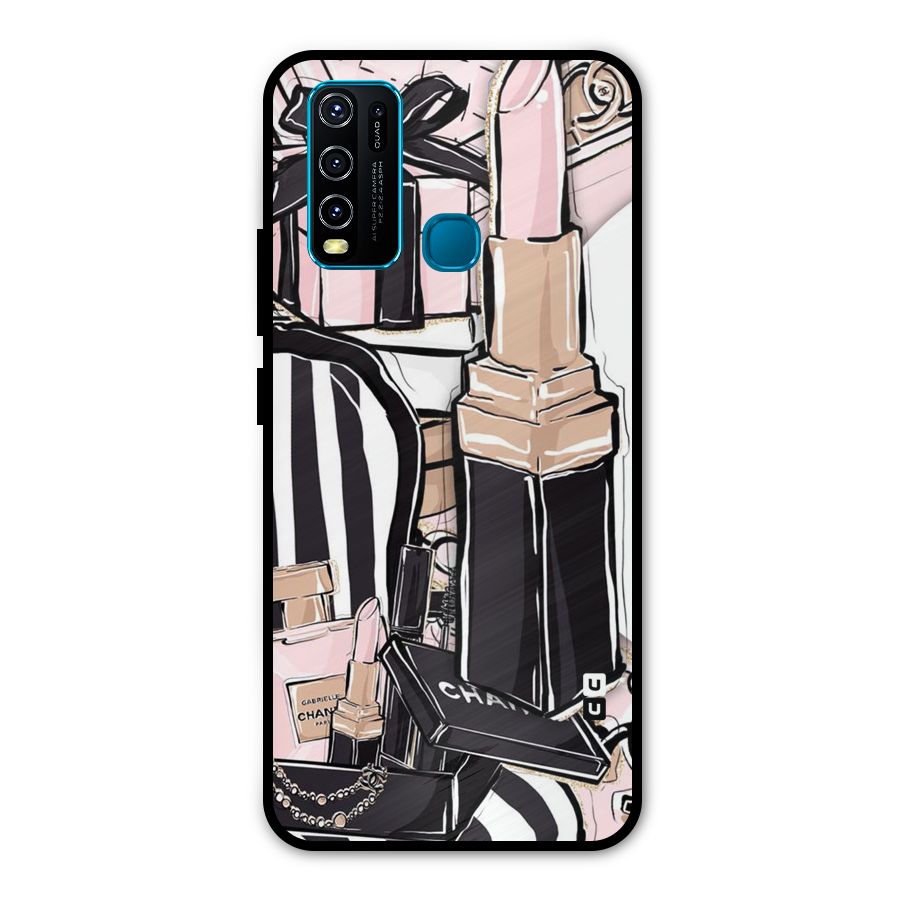 Class Girl Design Metal Back Case for Vivo Y30