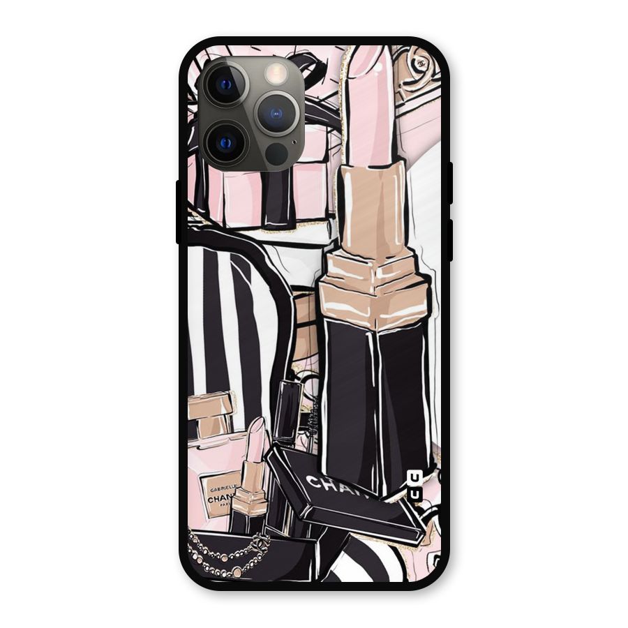 Class Girl Design Metal Back Case for iPhone 12 Pro