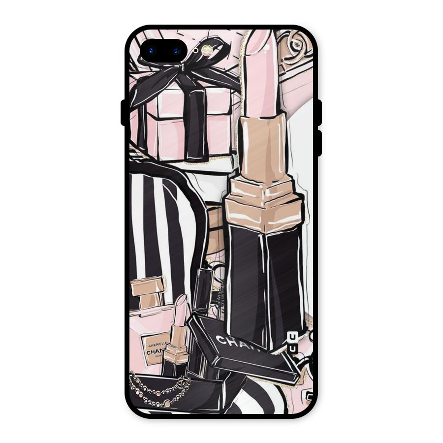 Class Girl Design Metal Back Case for iPhone 8 Plus