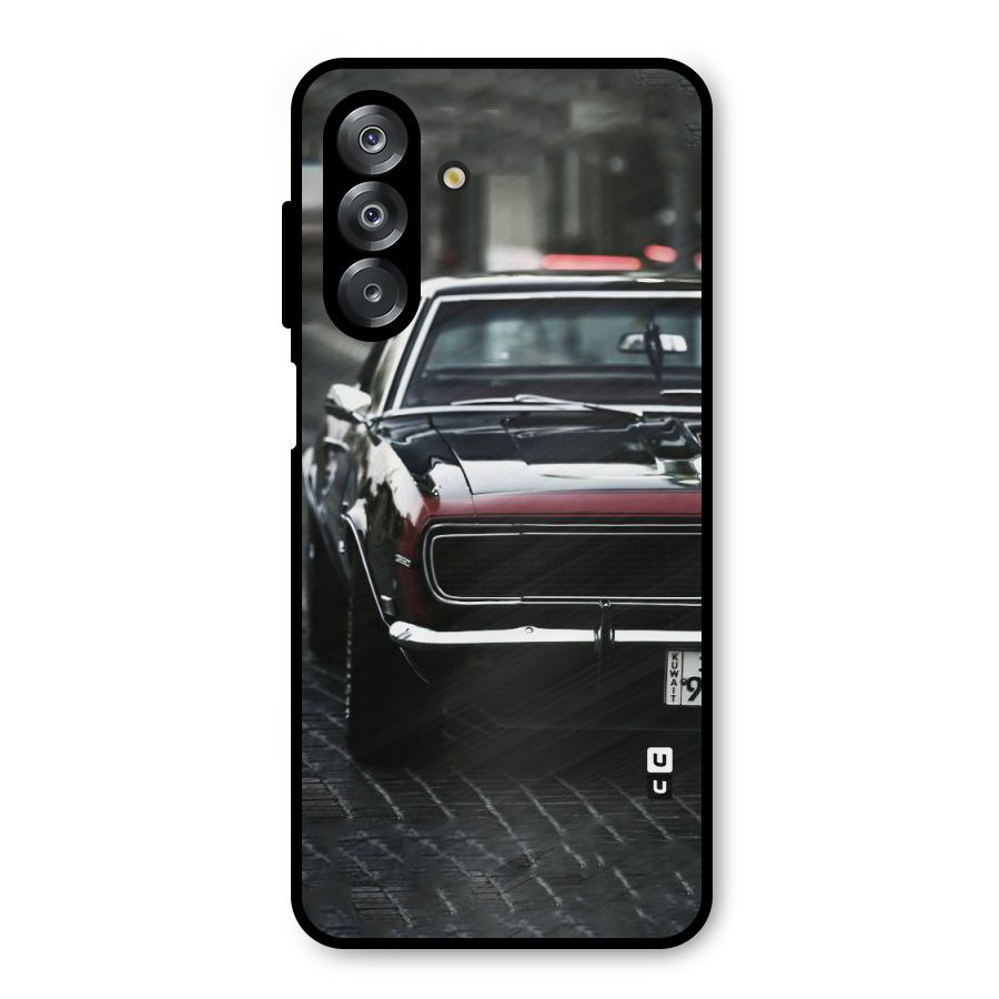 Class Vintage Car Metal Back Case for Galaxy A26