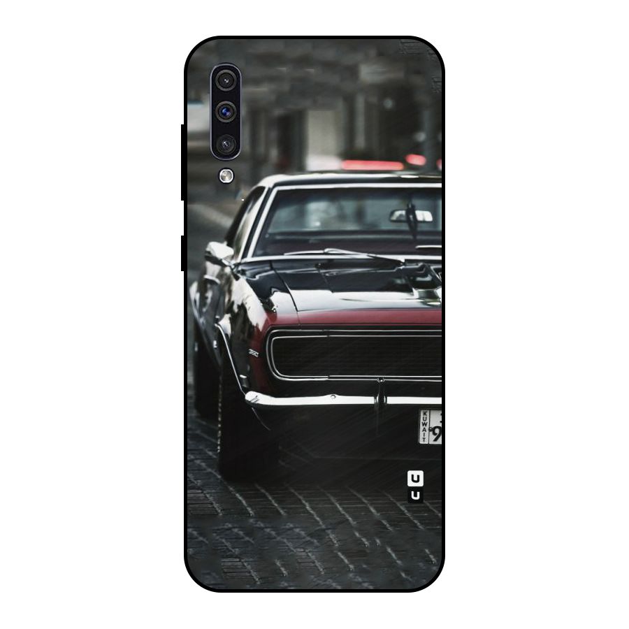 Class Vintage Car Metal Back Case for Galaxy A50s
