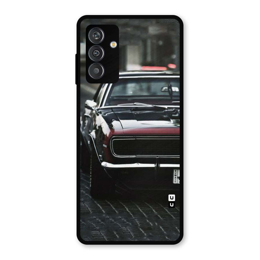 Class Vintage Car Metal Back Case for Galaxy M13
