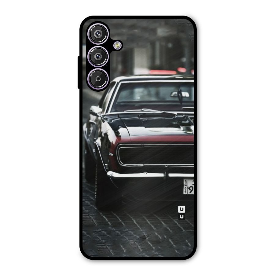 Class Vintage Car Metal Back Case for Galaxy M15