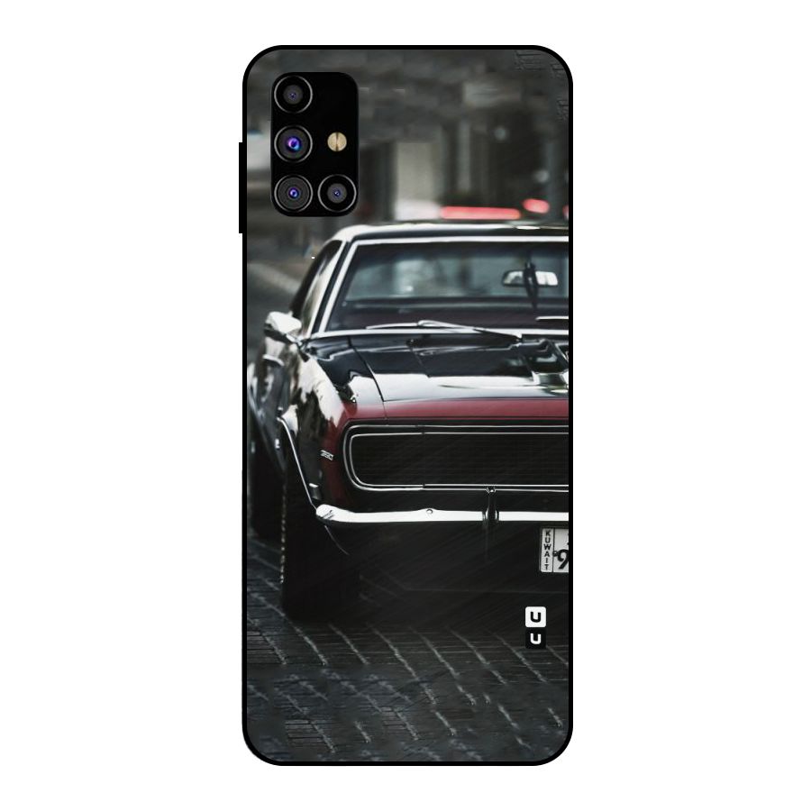 Class Vintage Car Metal Back Case for Galaxy M31s