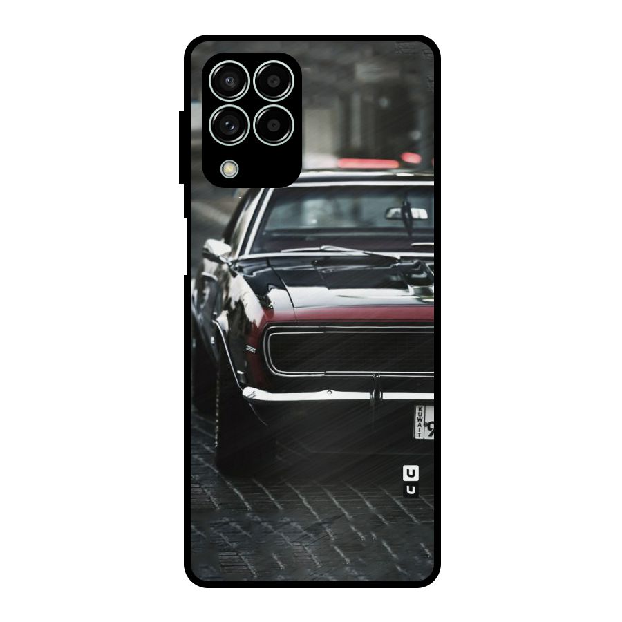Class Vintage Car Metal Back Case for Galaxy M33