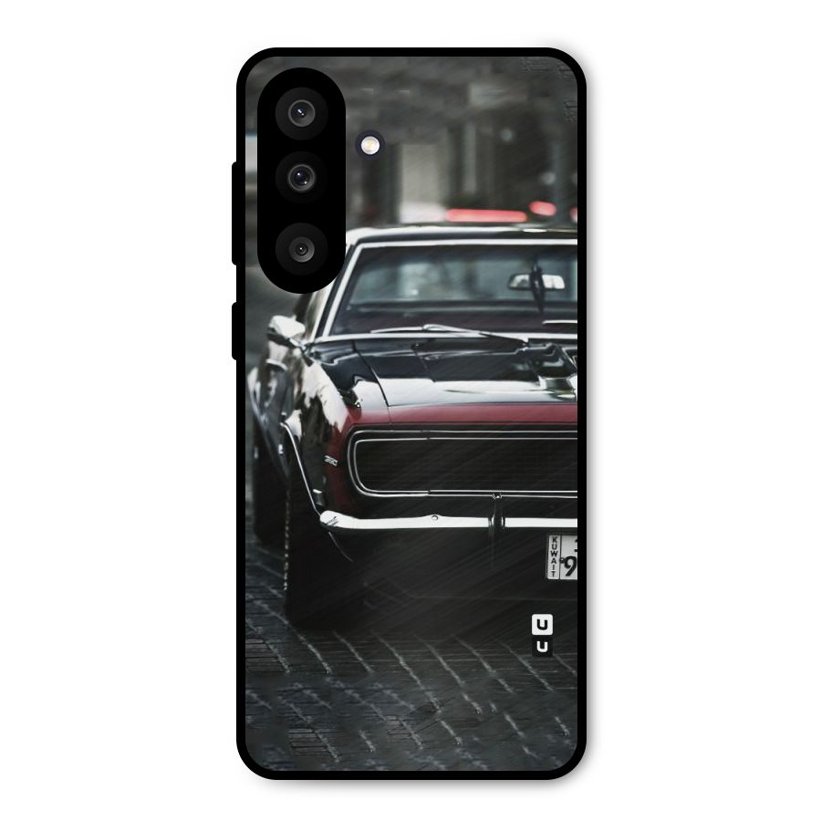 Class Vintage Car Metal Back Case for Galaxy M56