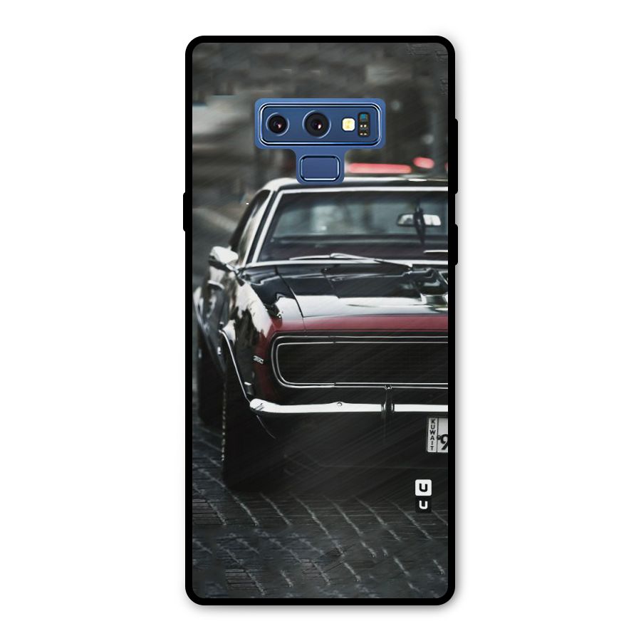 Class Vintage Car Metal Back Case for Galaxy Note 9