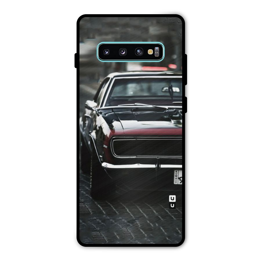 Class Vintage Car Metal Back Case for Galaxy S10 Plus