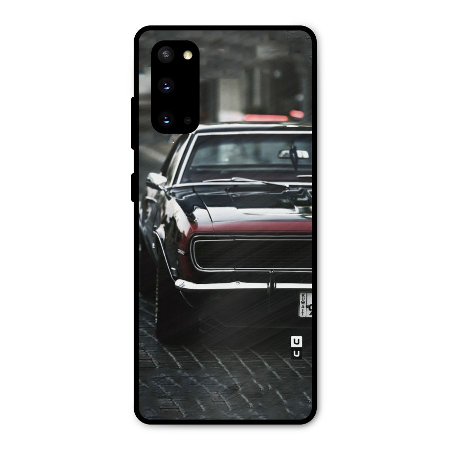 Class Vintage Car Metal Back Case for Galaxy S20