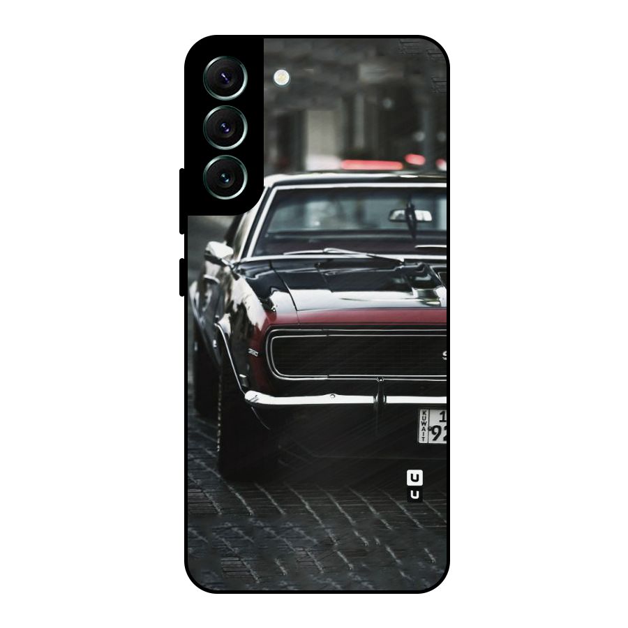 Class Vintage Car Metal Back Case for Galaxy S22 Plus 5G