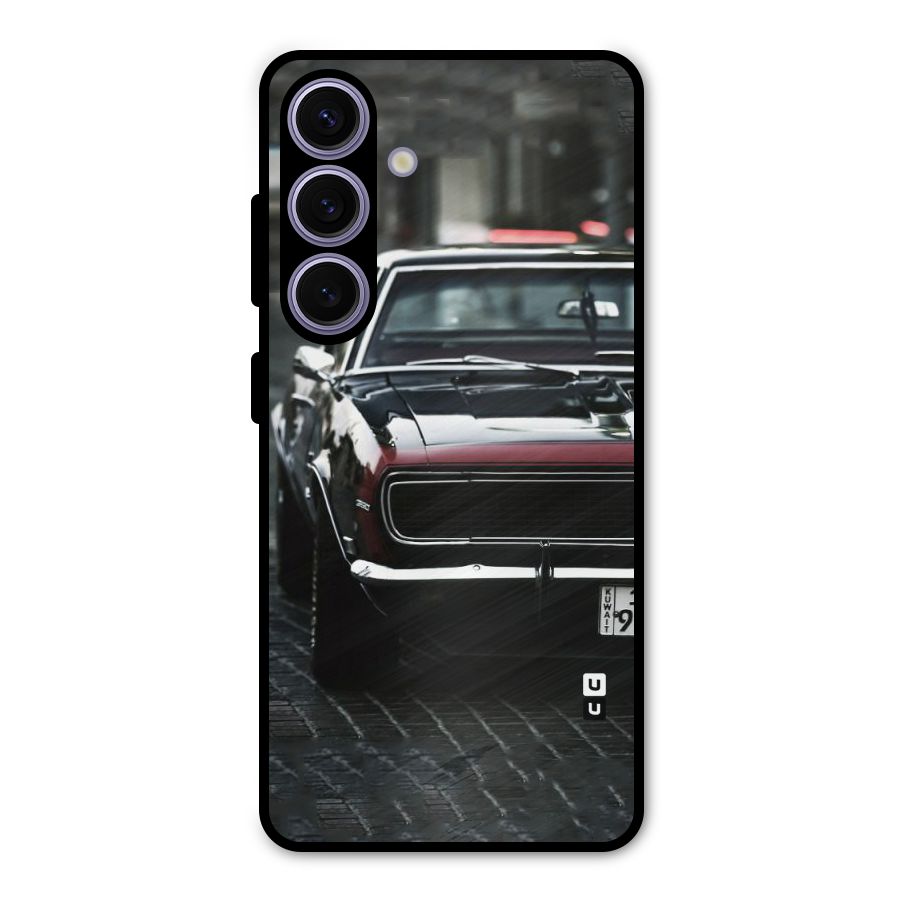Class Vintage Car Metal Back Case for Galaxy S24