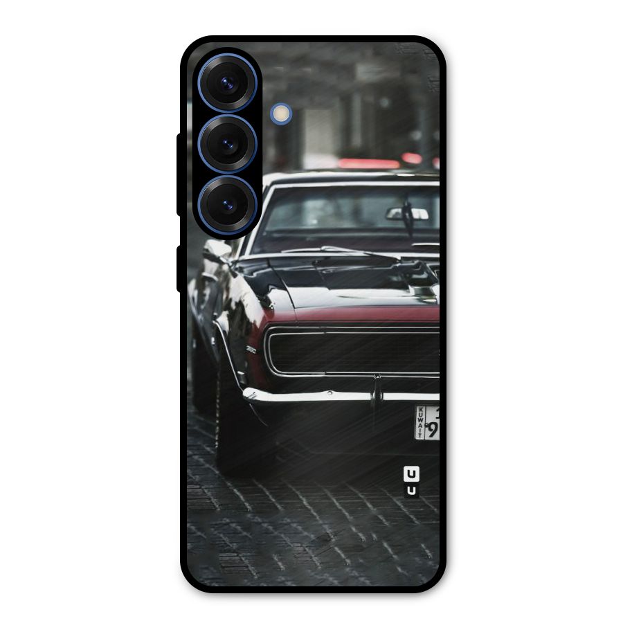 Class Vintage Car Metal Back Case for Galaxy S25