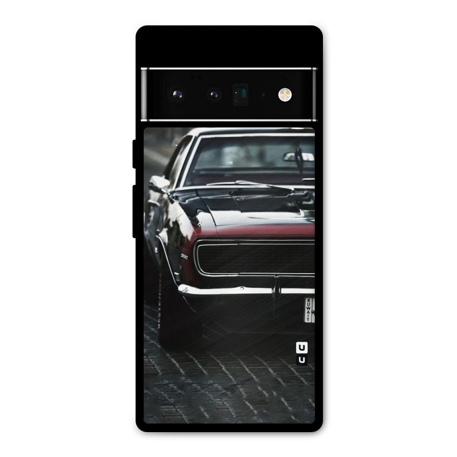Class Vintage Car Metal Back Case for Google Pixel 6 Pro