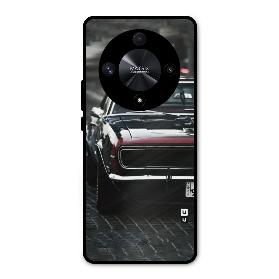 Class Vintage Car Metal Back Case for Honor X9b