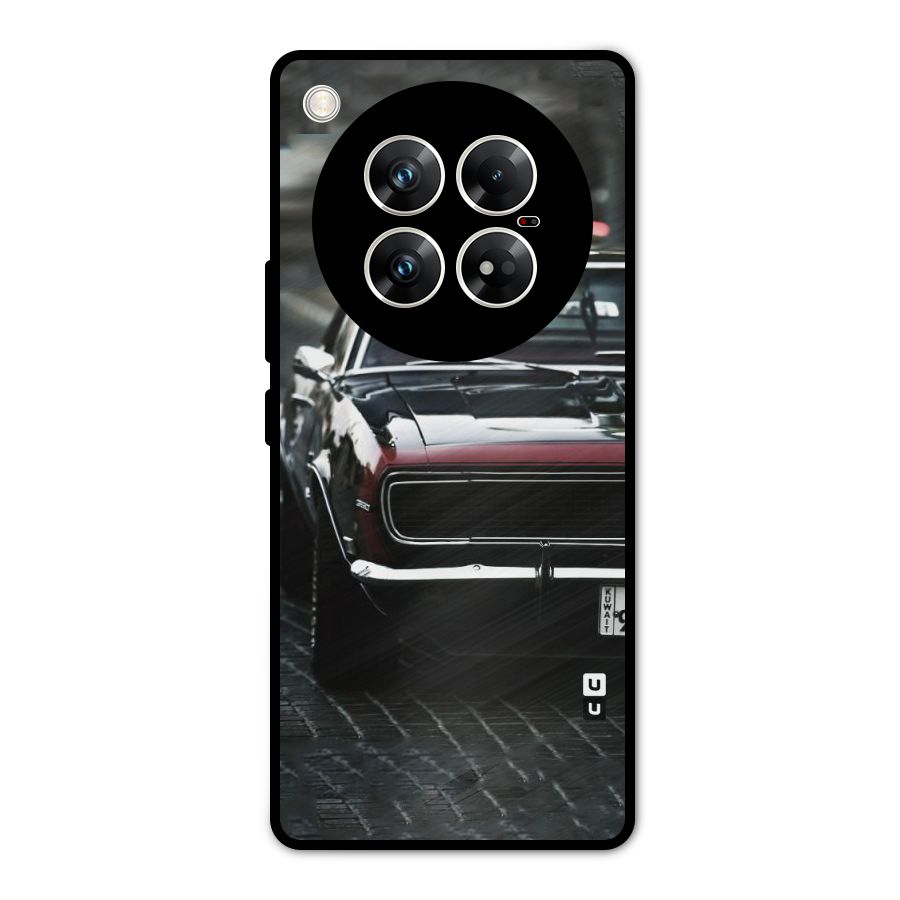 Class Vintage Car Metal Back Case for Infinix Zero 40 5G