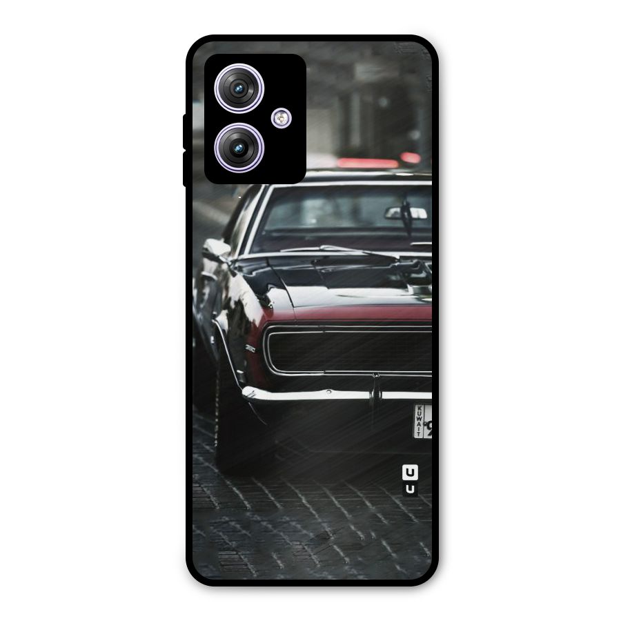 Class Vintage Car Metal Back Case for Moto G64