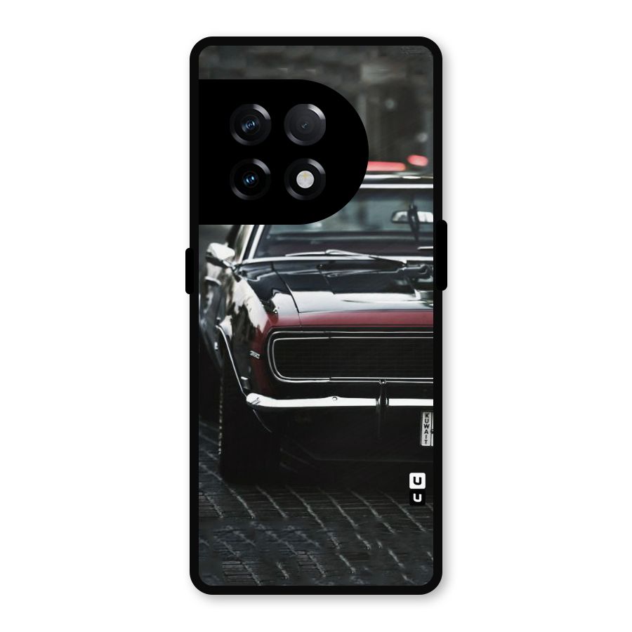 Class Vintage Car Metal Back Case for OnePlus 11R