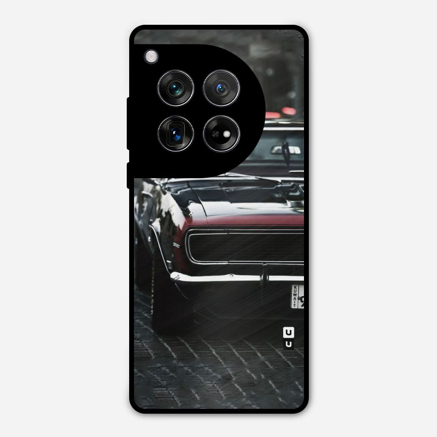 Class Vintage Car Metal Back Case for OnePlus 12
