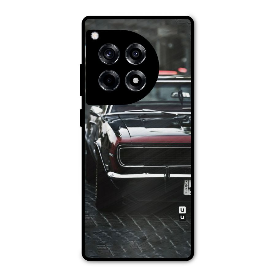 Class Vintage Car Metal Back Case for OnePlus 12R